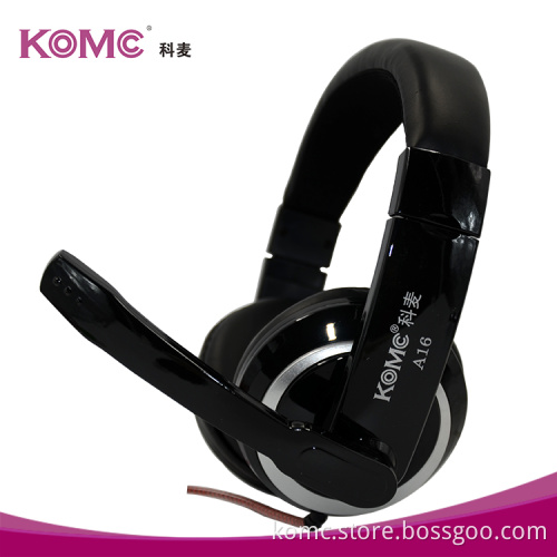 Mp3 Mp4 music headphones computer headset wholesale headset for both ears 3.5mm jack active Noise Cancelling headphone